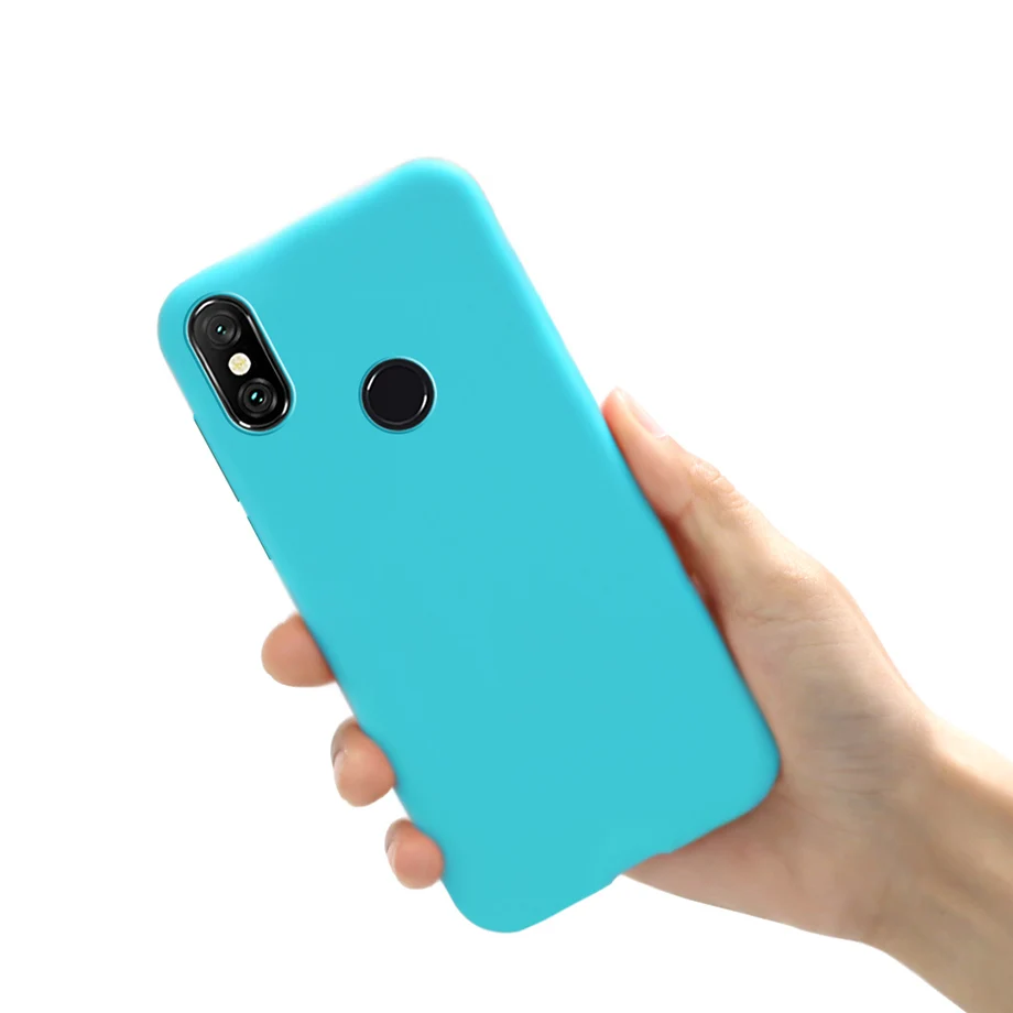 Sky Blue Чехол для Xiaomi mi A2 Lite, ТПУ, силиконовый чехол для телефона s, для Fundas Xio mi Xiaomi Redmi mi A2 mi A2 mi A 2 Lite, чехол A2Lite - Цвет: Sky Blue