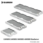 Barrow чистая белая медь радиатор 28 мм для самостоятельного водяного охлаждения компьютера, 240  360 ультратонкие 16 ласты охлаждение ряда, технические