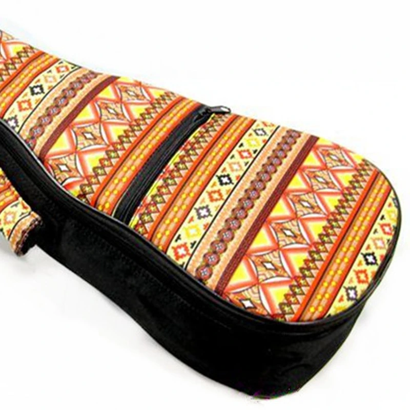 Сопрано концертный тенор Гавайские гитары укулеле сумка рюкзак с хлопковой