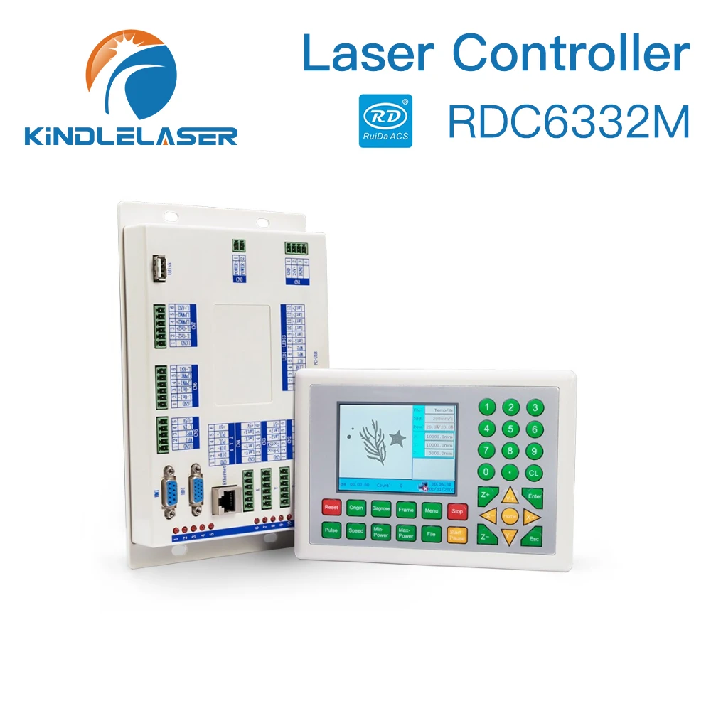 KINDLELASER Ruida dr 6332M Co2 лазерный контроллер DSP для лазерной лампы | Инструменты
