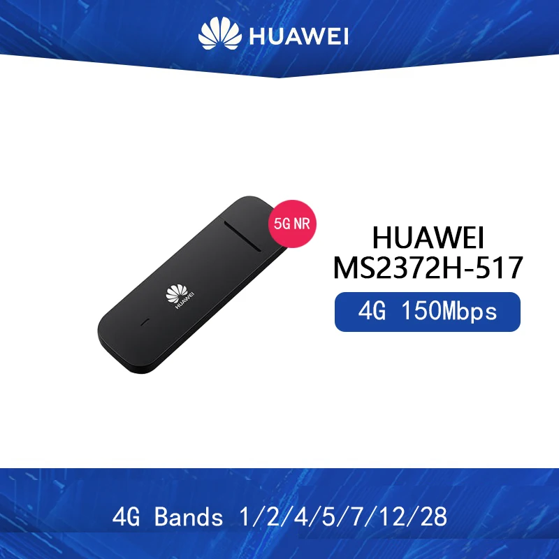 Unlocked Huawei MS2372 MS2372H-517 4G 150Mbps LTE Cat4 Industrial IoT Dongle Bands 1/2/4/5/7/12/28 Supported OS:Linux | Компьютеры и