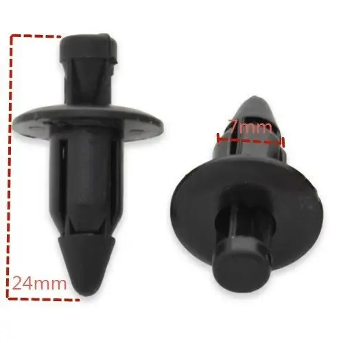 Комплект болтов для обтекателя пластиковые расширительные болты кузова шипы