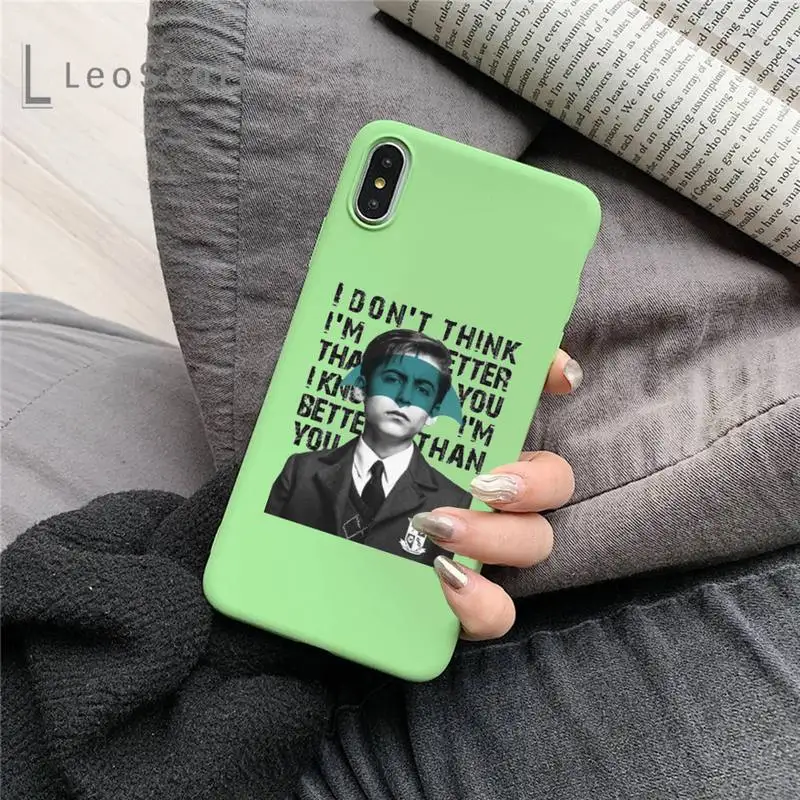 

Fundas Umbrella Academy Phone Case Green Color for iPhone 11 12 Mini Pro MAX