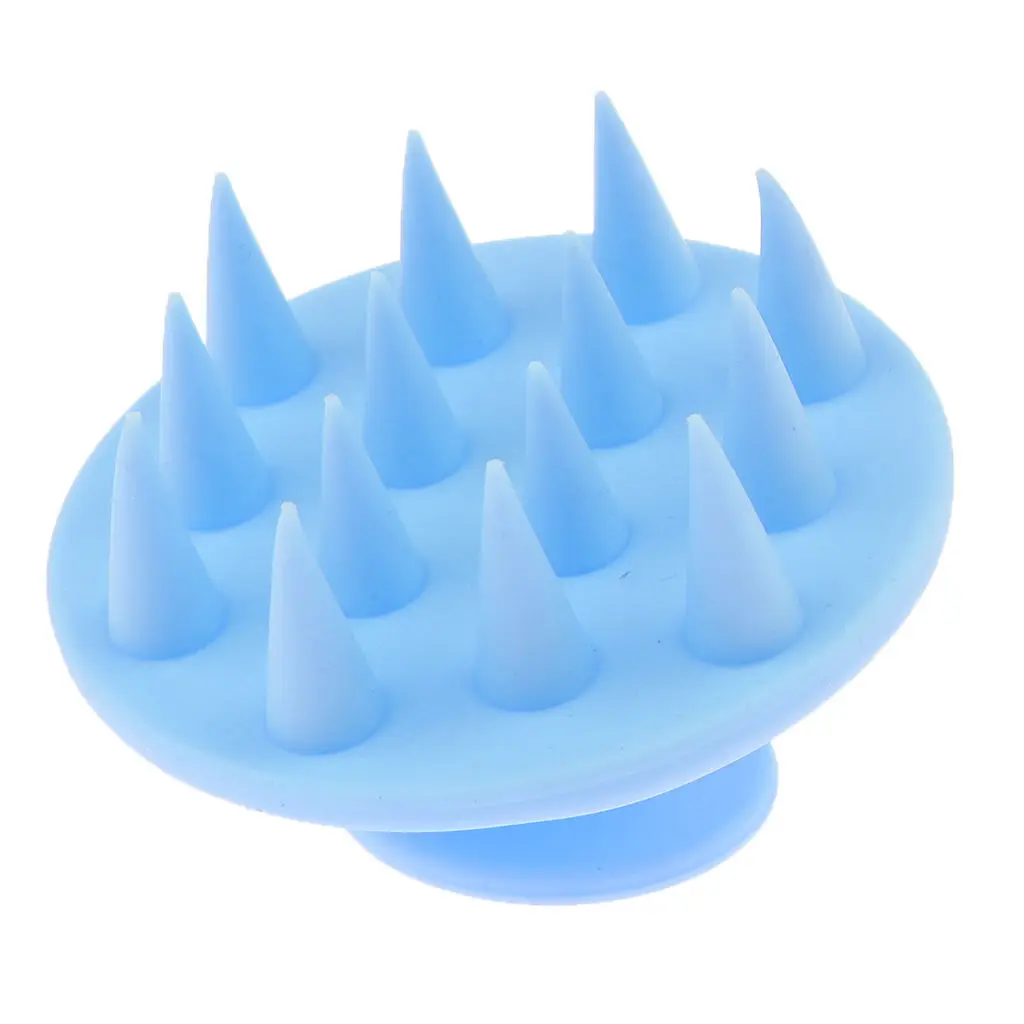 

Hair Scalp Massager Shampoo Brush Head Massage Soft Silicone Comb for Men, Women, Kids and Pets - Color Choose