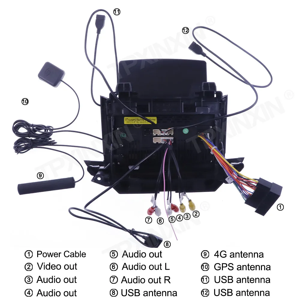 저렴한 무선 카플레이 테슬라 스타일 차량 GPS 내비게이션 스테레오 수신기, 쉐보레 트랙스 트랙 2017 + 안드로이드 6 + 128GB