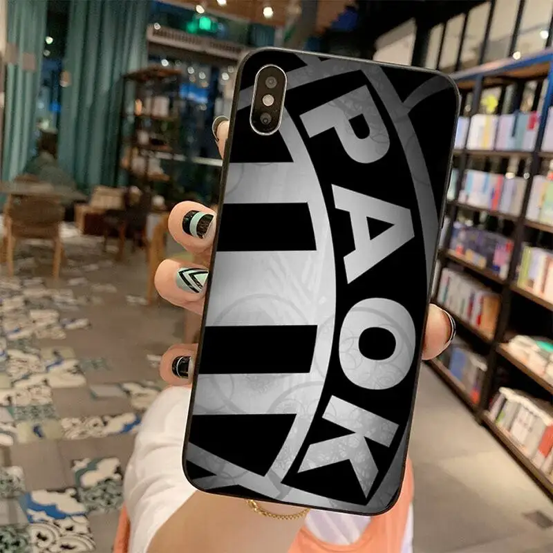 

Paok Fc Thessaloniki TPU Soft Silicone Phone Case Cover for iPhone 11 pro XS MAX 8 7 6 6S Plus X 5S SE 2020 XR case