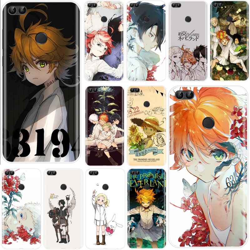 Мягкий силиконовый чехол из ТПУ для Huawei P8 P9 P10 P20 P30 lite PRO PLUS The Promised Neverland|Бамперы| |