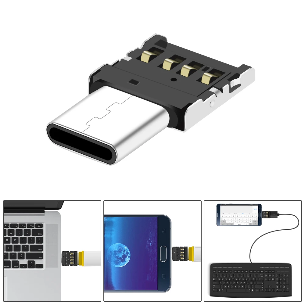 OTG Type c USB C кабель с разъемами микро usbи адаптер для передачи данных конвертер Xiaomi
