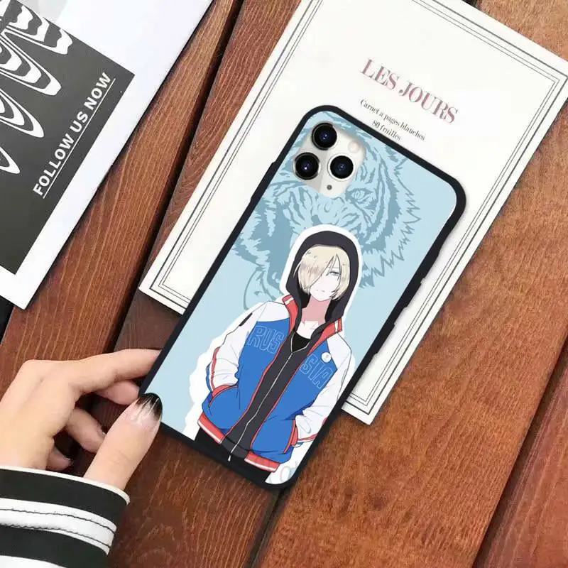 

Japan anime Yuri on ice Phone Case for iPhone 11 12 pro XS MAX 8 7 6 6S Plus X 5S SE 2020 XR