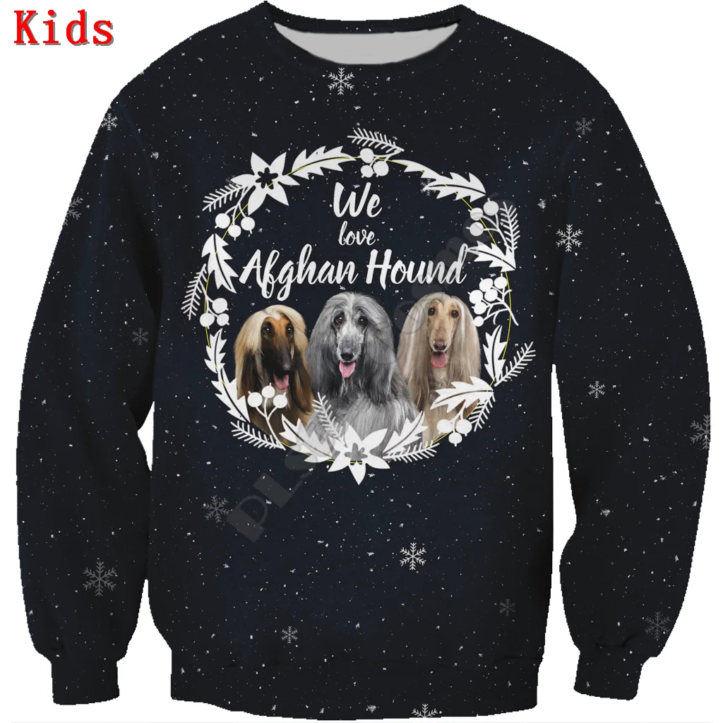 Autumn Siamese 3d printed Hoodies Pullover Boy For Girl Long Sleeve Shirts Kids Christmas Sweatshirt