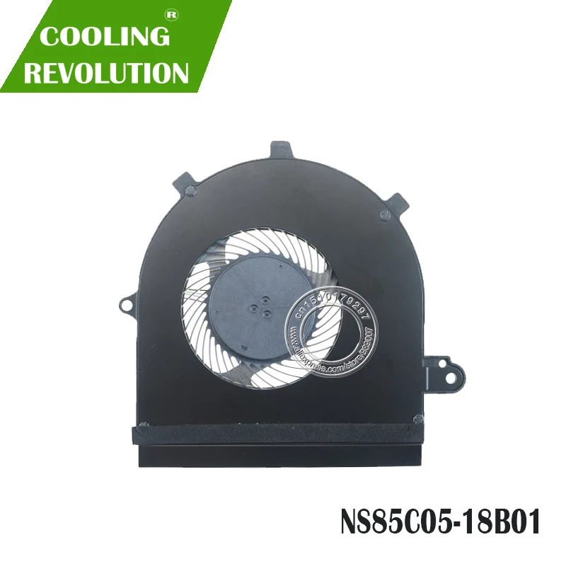 Кулер для процессора ноутбука NS85C05 DC05V 0.50A 18B01 4PIN Dell Inspiron 17 7786 2 в 1 DP / N 0GCN3G 023.100DI.0011|fan