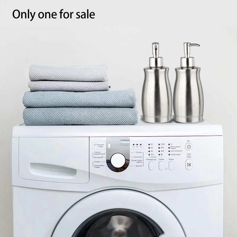 

Stainless Steel Soap Dispenser Countertop Rust and Leak Proof Liquid Hand Soap Pump, for Kitchen Sink, Countertops