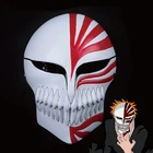 Аниме отбеливающая маска для косплея Kurosaki ichigo, маска на Хэллоуин унисекс, полнолицевой головной убор, маски, подарок, костюм, реквизит