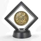 Модные подарки, данет, готическое решение о предсказании, монета для биткоина, криптовалюты, металлические монеты, собирайте с демонстрационной стойкой