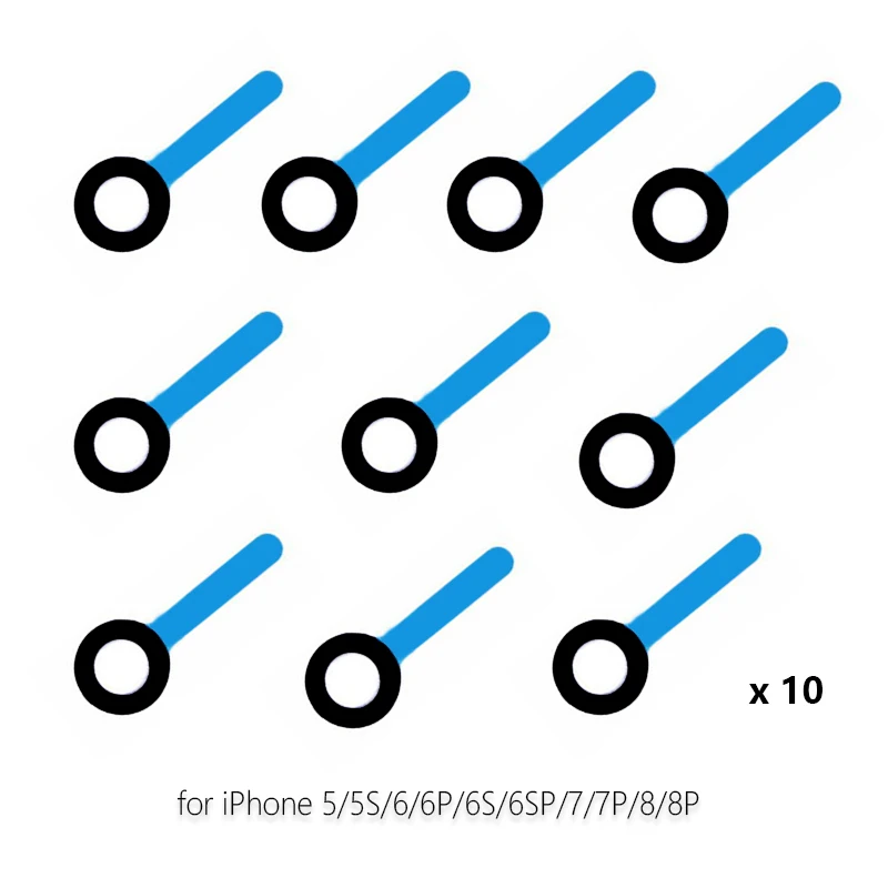 Ударопрочный экранированный пенопласт для передней камеры iPhone 6 6s 7 8 Plus 11 X XR XS Max 50