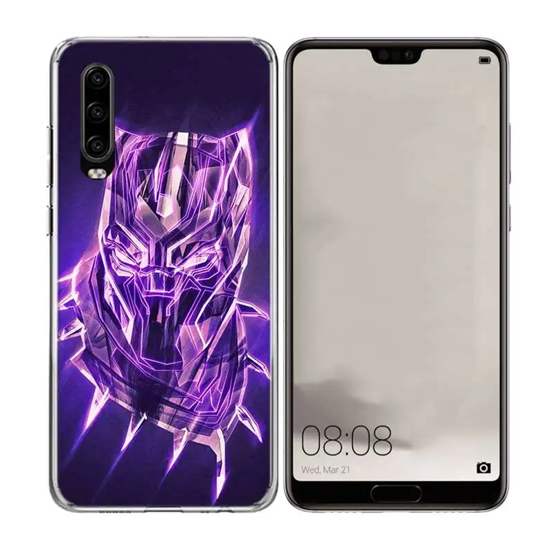 Классный с принтами &quotMarvel&quot &quotМстители&quot силиконовый чехол для телефона huawei