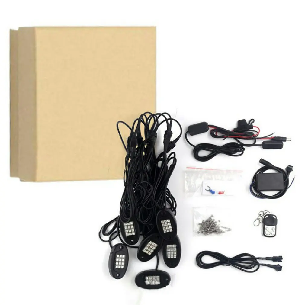 

Светодиодные атмосферные огни для внедорожника, шасси, декоративные атмосферные огни Для вездехода, шасси, практичные атмосферные огни