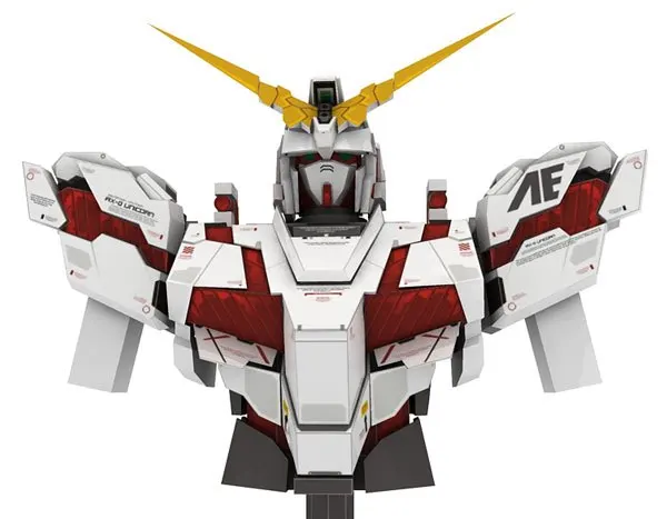 60 см RX 0 Unicorn бюст положительный удельный вес Бумага модель робота UC UG &quotсделай