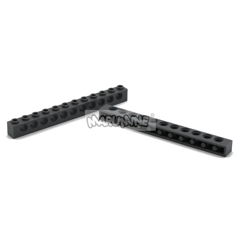 MARUMINE 3895 технология кирпич 1x12 с отверстиями Набор строительных блоков 20 шт.