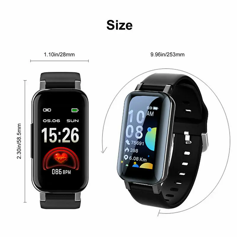 Умный Браслет 2 в 1 Беспроводная Bluetooth-гарнитура комбинированные наушники