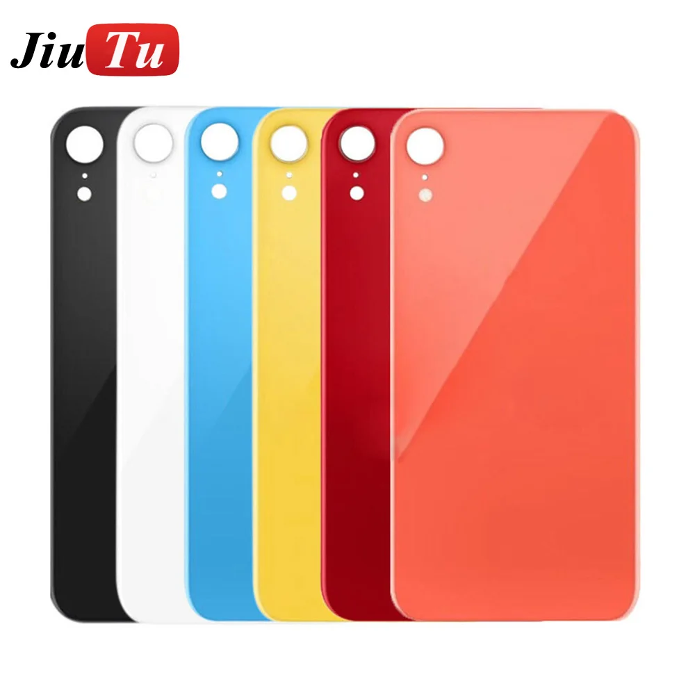 Jiutu 10 шт. Задняя стеклянная крышка батарейного отсека задняя корпуса запасные