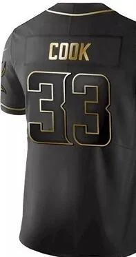 

Vikings Dalvin Cook Black Golden Edition T-shirt
