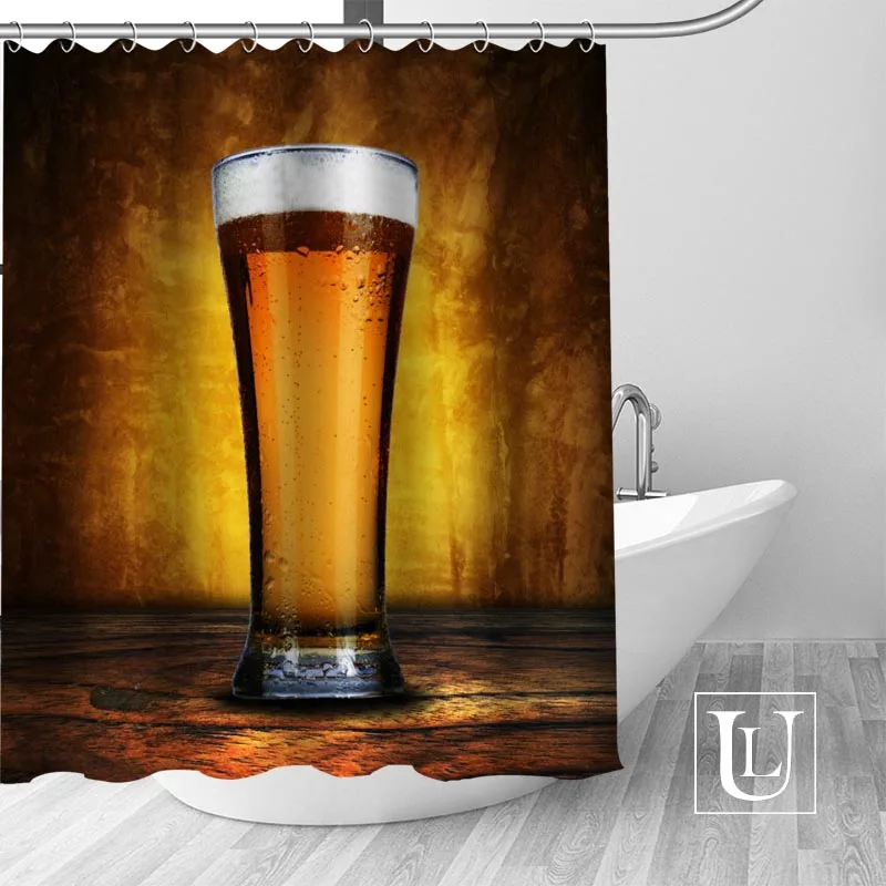 Пивная кружка на заказ занавеска для душа большого размера водонепроницаемая