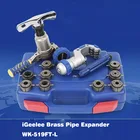 IGeelee латунный расширитель труб WK-519FT-L цельный эксцентриковый медный инструмент для развальцовки труб набор холодильных инструментов