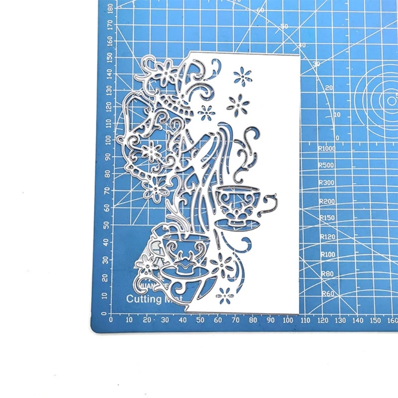 

P15D Cup Flower Metal Cutting Dies Stencils DIY Scrapbooking Album Paper Card Template Mold Embossing Craft Decoration