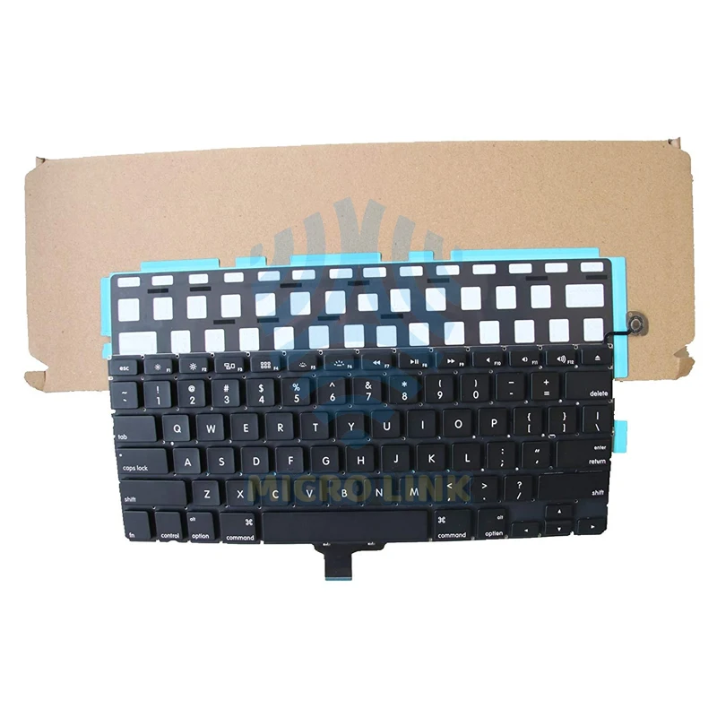Новая клавиатура для Macbook Pro 13 &quotA1278 US + Подсветка с подсветкой 2009 2010 2011 2012 лет A1278