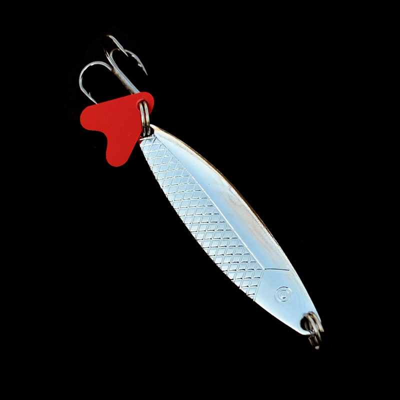 Рыболовные приманки в форме ложки 8 шт./лот 6 см 10 г металлические серебристые