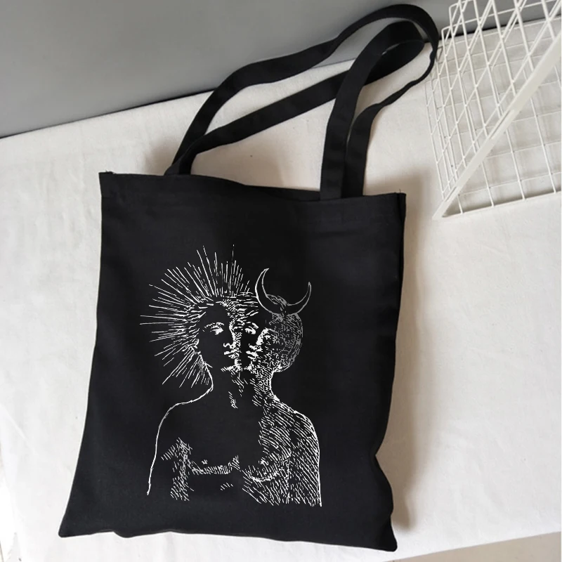 

Повседневная женская сумка Sun myth с принтом Ins мультяшная забавная женская сумка на молнии в стиле Харадзюку вместительная Новая Винтажная с...