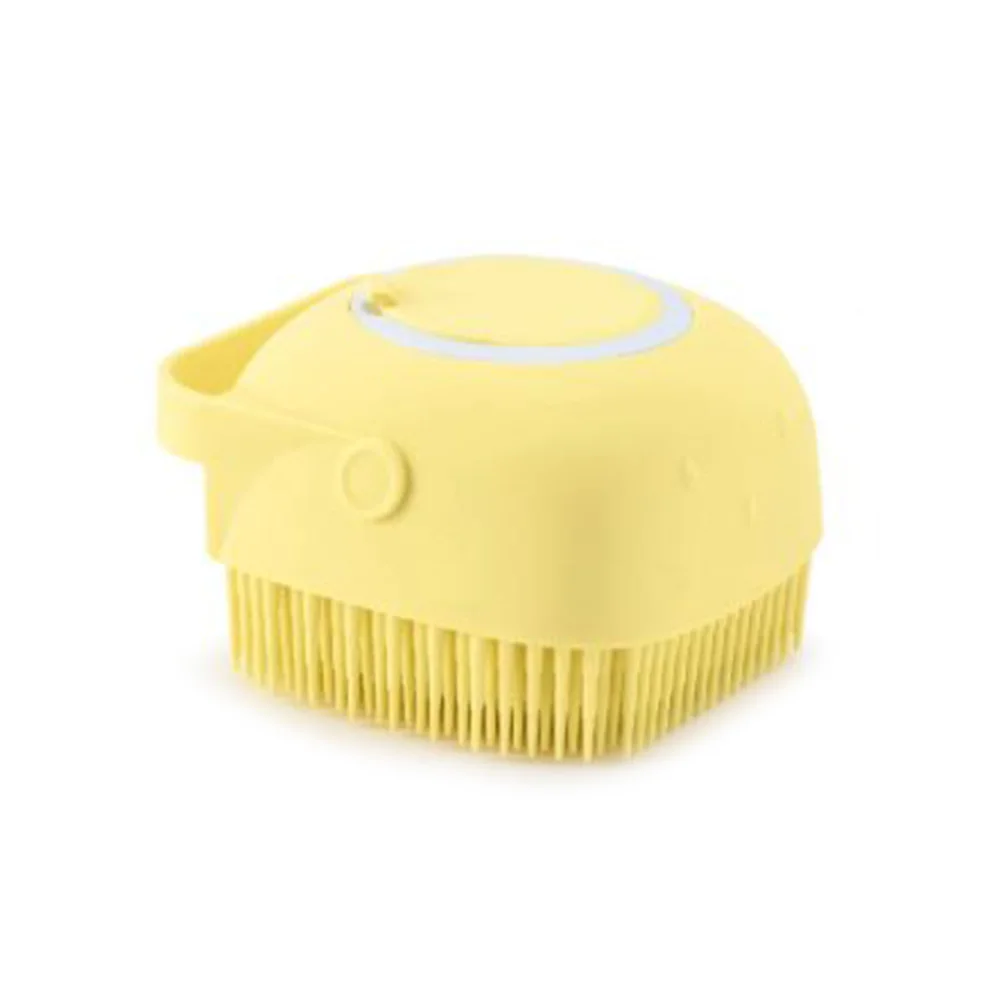 

Shower Brush Shower Gel Container Multi-function Silicone Gel Bath Brush Body Cleaning Brush Pore Cleaner Exfoliator