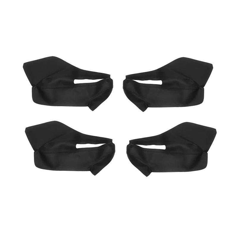 4 шт. Стайлинг автомобиля микрофибра кожа Внутренняя дверь подлокотник панель