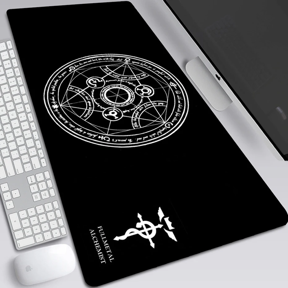 Большой металлический коврик для мыши с алхимиком 30 Х80 см|Коврики мышей| |