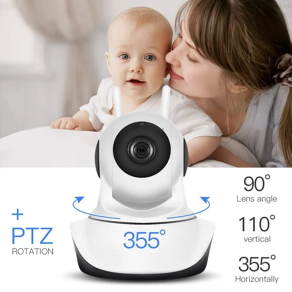 YCC365 HD ip-камера WiFi детский монитор 1080P/720P камера безопасности ночное видение
