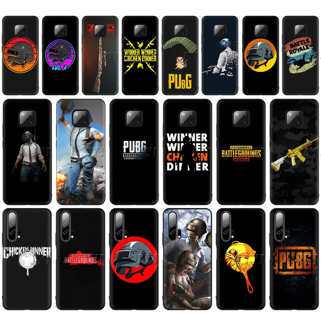 Мягкий чехол Playerunknown's Battlegrounds PUBG для huawei mate Nova 30 Lite Pro 5i 4 3i 3 2i 2 Honor 7A 3GB|Бамперы| |