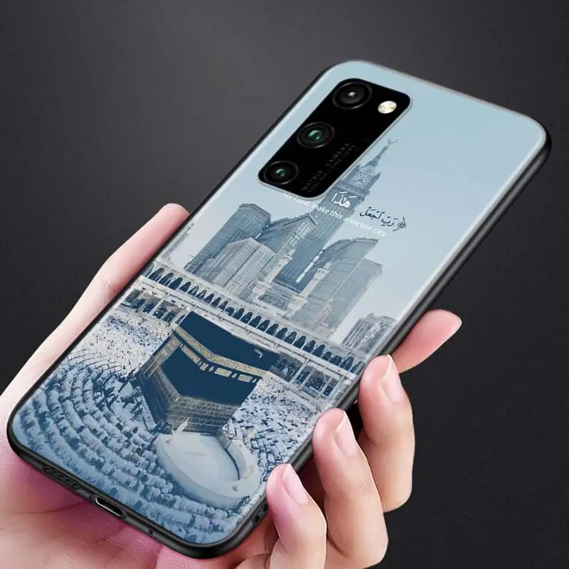 

Muslim mosque building for Huawei Honor 9A 9C 9S 9X 10 9 Lite 30 20 Pro 10i 8X 8 8A 7A 7C Pro Lite Black Phone Case
