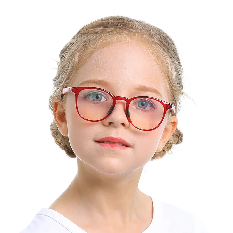 Children Anti-blue light Glasses Frame Ultralight Eyeglass Kids TR90 Silicone Boy Computer Girl Game Protective Goggle | Аксессуары для