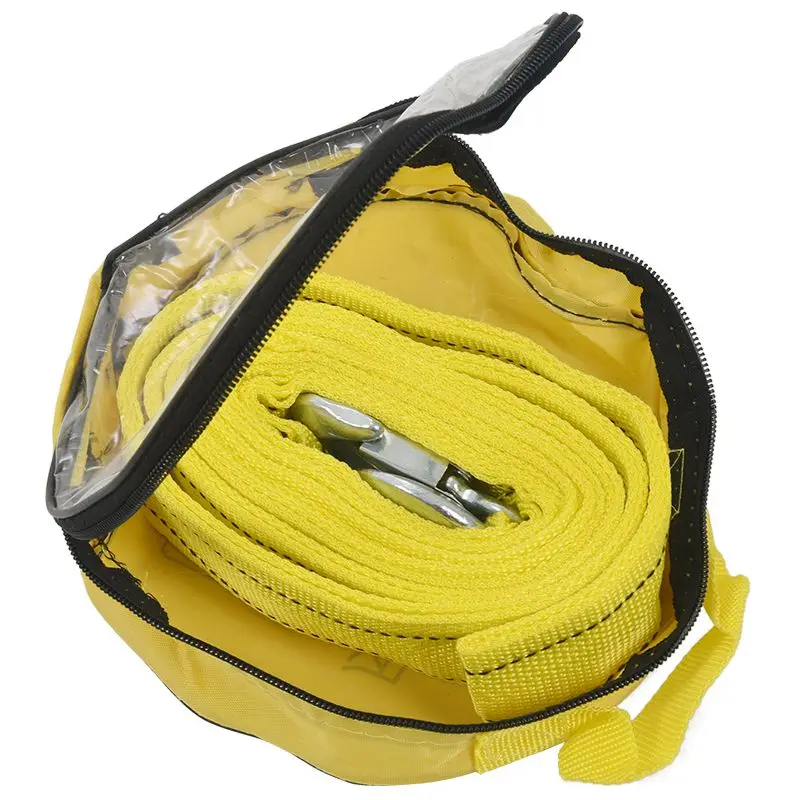 4 м сверхмощный 5 тонн автомобильный буксировочный трос тяговый Ремень Крючки Ван