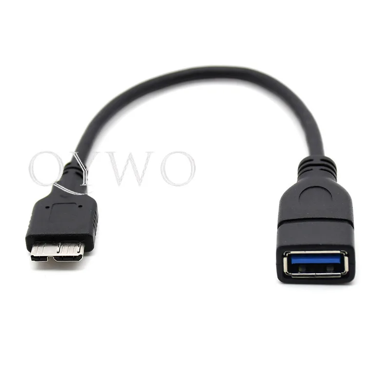 Кабель 15 см Micro USB 3 0 9pin B OTG для Samsung Galaxy Note3 N9000 S5 i9600 Note Pro и IBM thinkpad 8 | Электроника