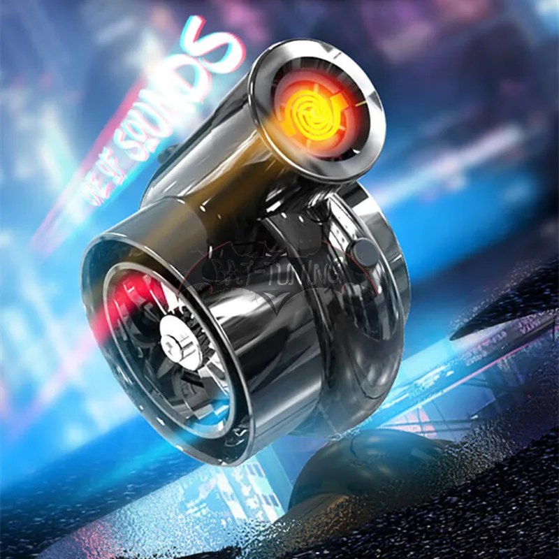 1 брелок в стиле турбо перезаряжаемая Электронная зажигалка с вентилятором
