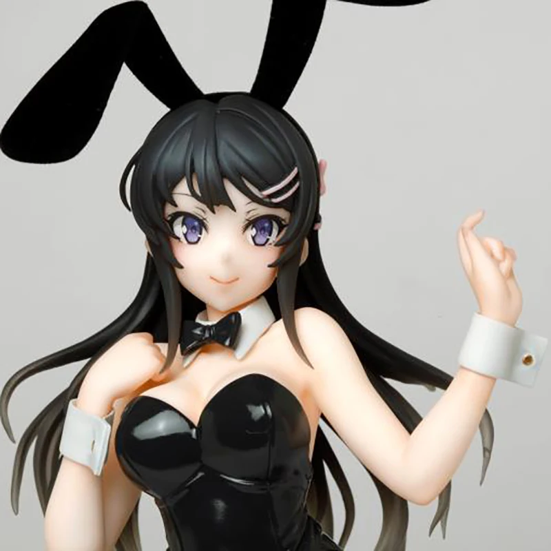 

20cm Original Taito Anime Aobuta Sakurajima Mai Bunny Girl Ver Mai Senpai PVC Action Figure Model Doll Toys