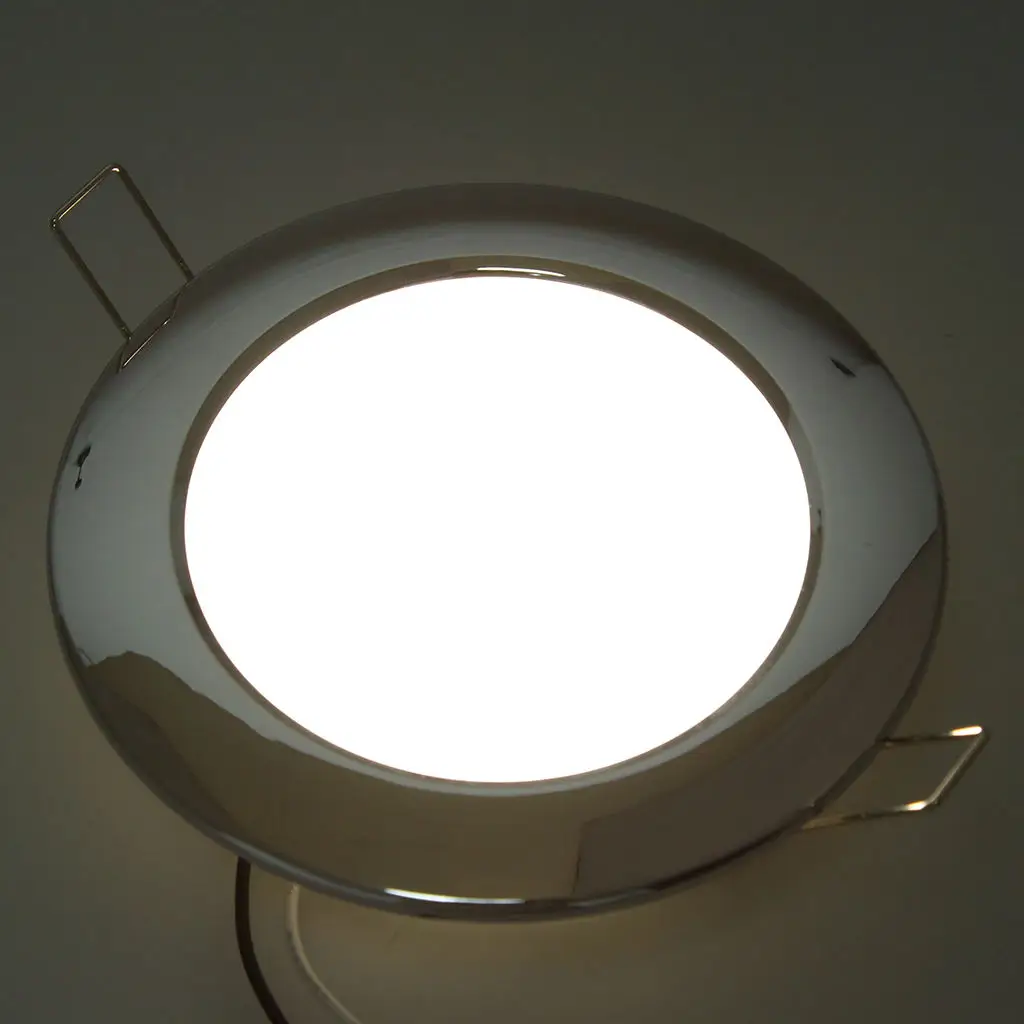 

12V 4.5 Inch LED Car Interior Lighting Lamp Waterproof Inside Roof Light Kit For RV Van Boat Trailer Etc Bright Neutral White