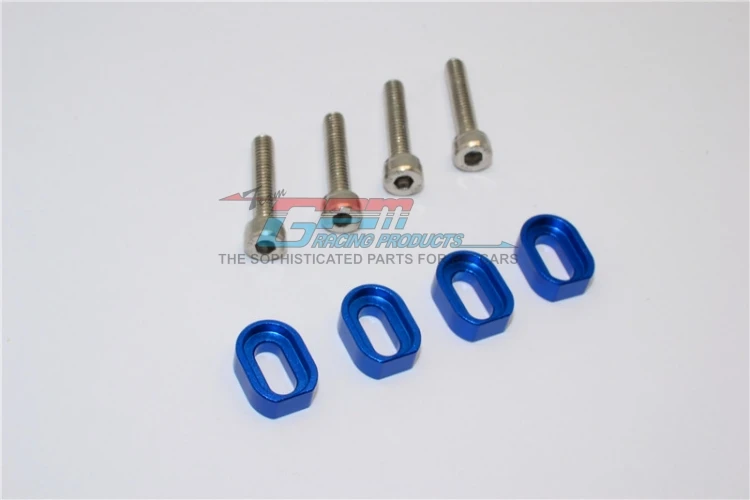 Прокладки для шасси из сплава GPM и винты нержавеющей стали радиоуправляемого