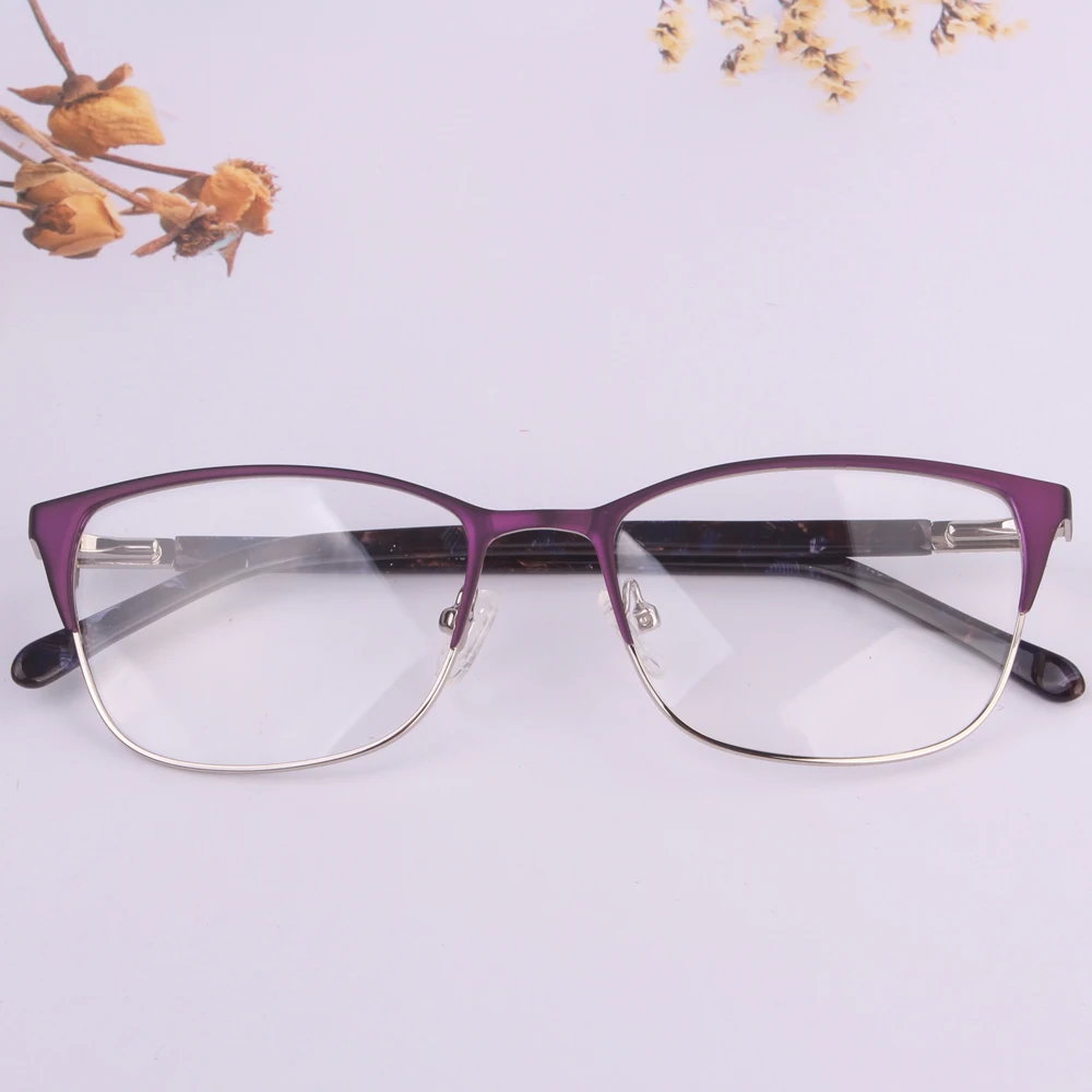 Модные очки с украшением в виде диомада на дужках женские оправе красивые