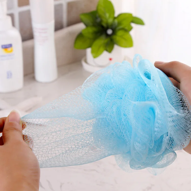 

Soft Large Size Color Bath Loofah Sponge Rubbing Towel Rub Back Bath Ball Commodity