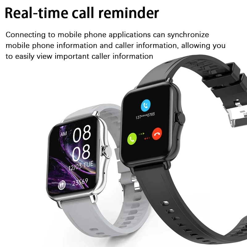 

New Fashion Smart Watch Waterproof Watch Multi Watch Face Fitness Tracker Heart Rate Monitoring Sports Smartwatch for Men Women