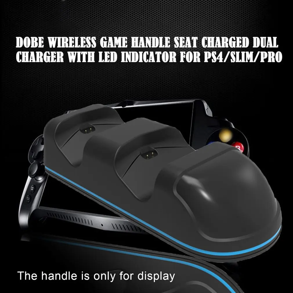 Двойной USB PS4 Подставка для зарядки станция док станции Slimfor PRO Playstation4 /PS4 Pro/PS4