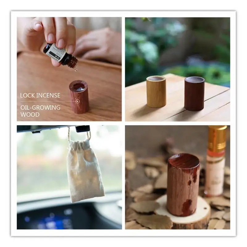 Диффузор для эфирных масел контейнер медленно летучих деревянные эфирное масло